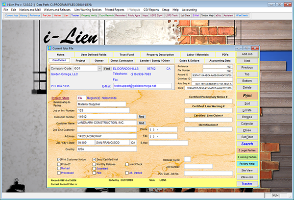 i-Lien - Construction Lien Notices & Mechanic’s Lien Writer Software